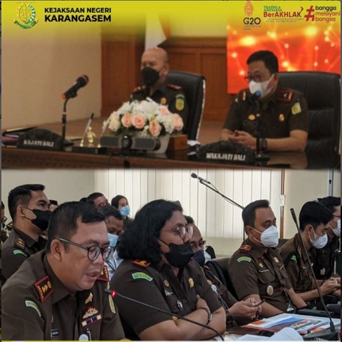 PRA-MUSYAWARAH PERENCANAAN PEMBANGUNAN KEJAKSAAN TINGGI BALI TAHUN 2022, (27/4)