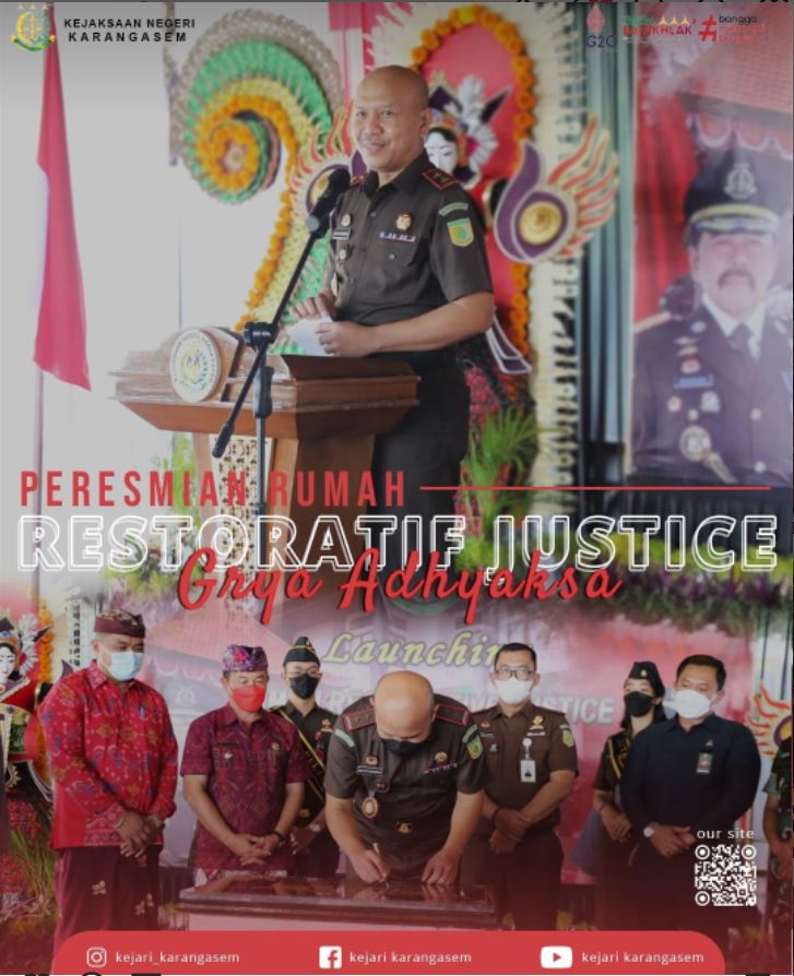 PERESMIAN RUMAH RESTORATIF JUSTICE GRYA ADHYAKSA (12/5)