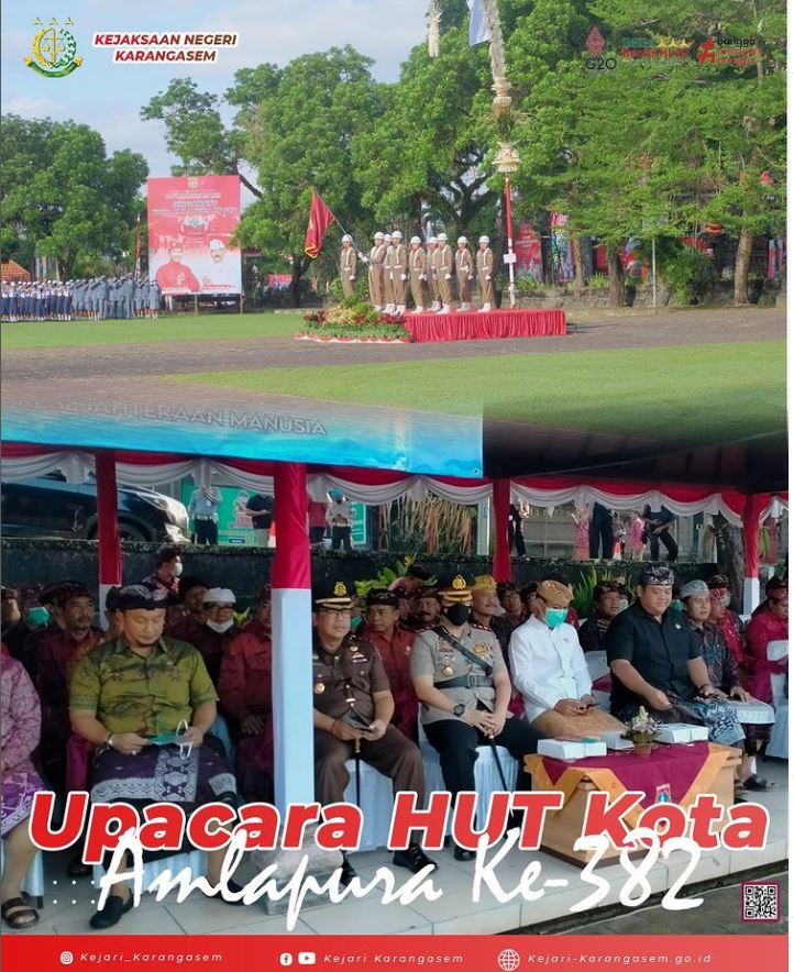 UPACARA HUT KOTA AMLAPURA KE-382
