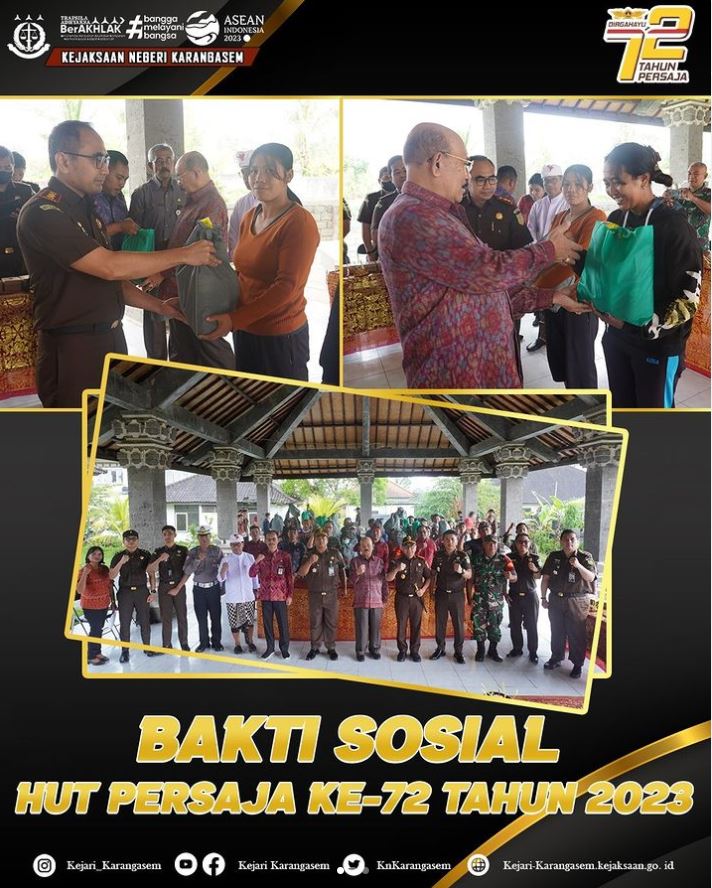 BAKTI SOSIAL HUT PERSAJA KE-72 TAHUN 22023
