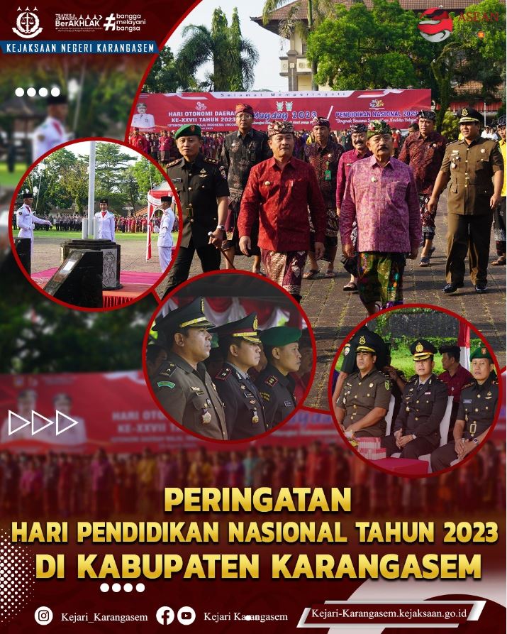 PERINGATAN HARI PENDIDIKAN NASIONAL TAHUN 2023 DI KABUPATEN KARANGASEM