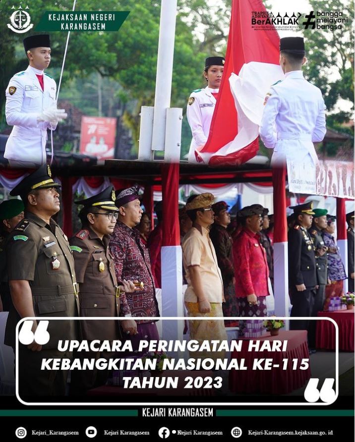 UPACARA PERINGATAN HARI KEBANGKITAN NASIONAL KE-115 TAHUN 2023