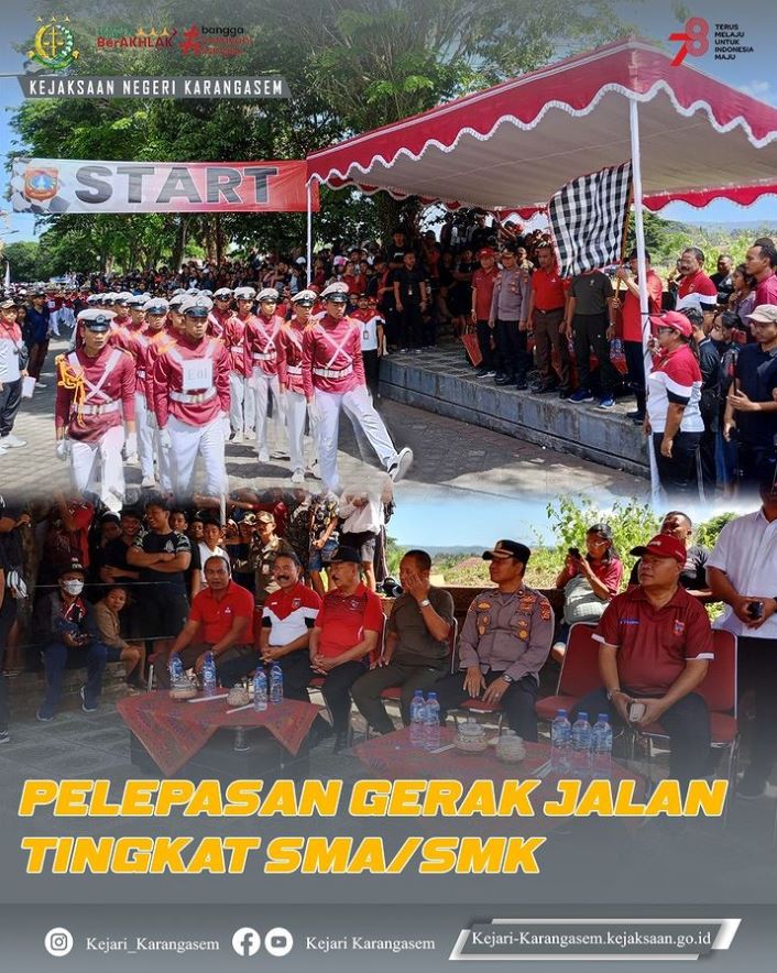 PELEPASAN GERAK JALAN TINGKAT SMA/SMK