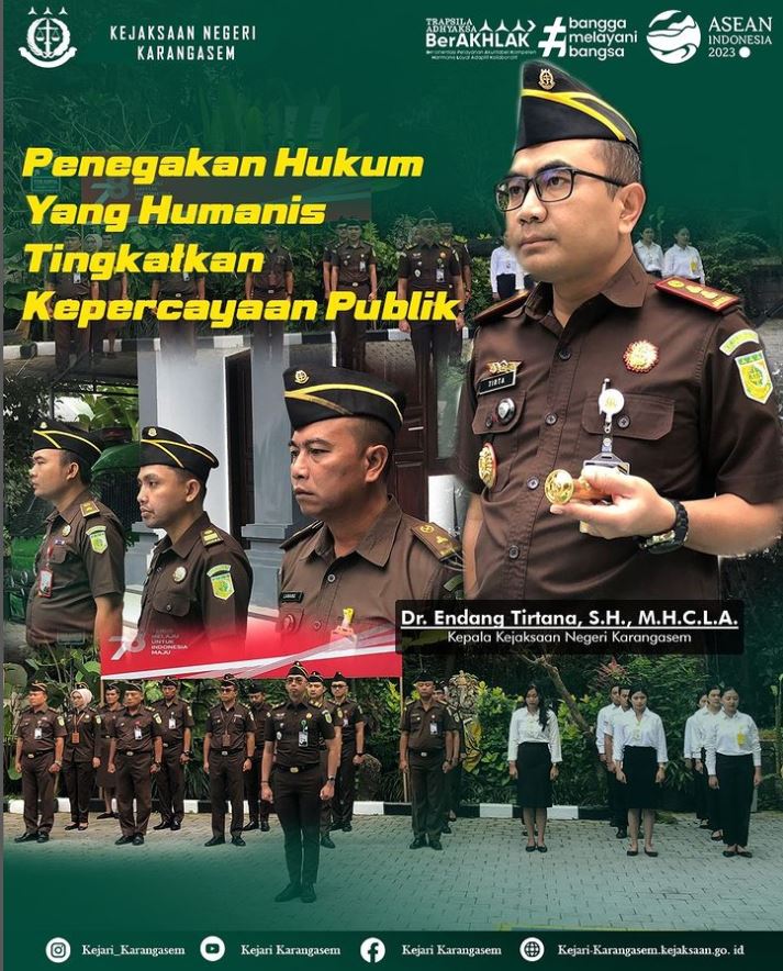 PENEGAKAN HUKUM YANG HUMANIS TINGKATKAN KEPERCAYAAN PUBLIK