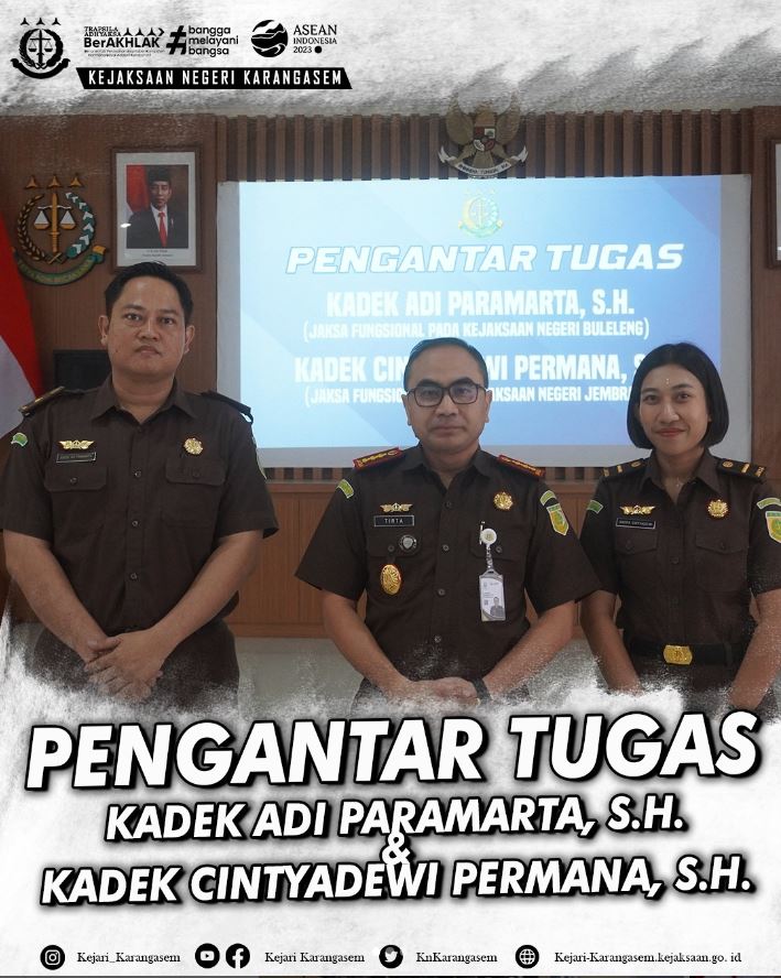 PENGANTAR TUGAS KADEK ADI PARAMARTA, S.H. & KADEK CINTYADEWI PERMANA, S.H.