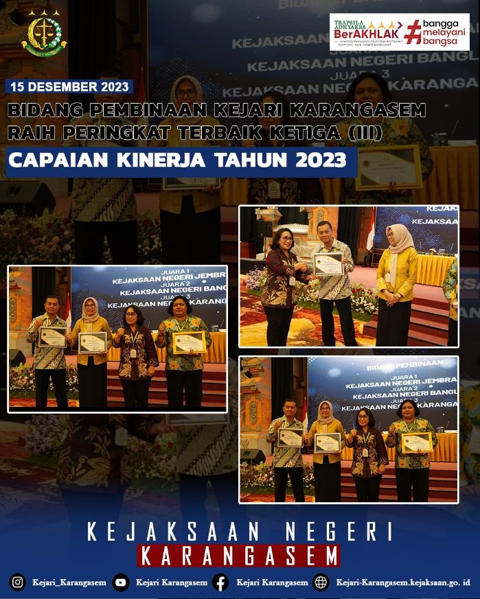 CAPAIAN KINERJA TAHUN 2023
