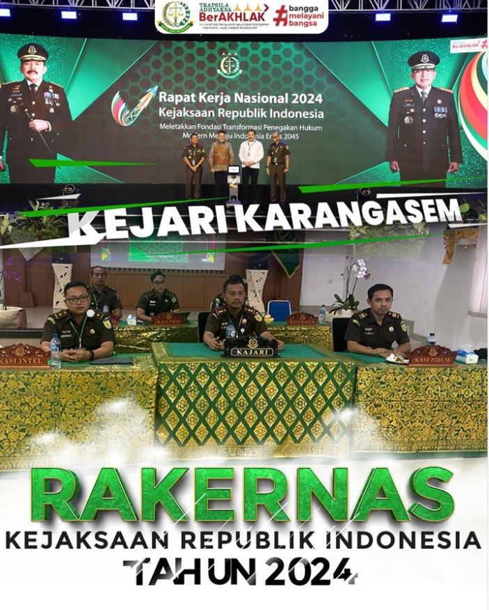 RAKERNAS KEJAKSAAN NEGERI KARANGASEM TAHUN 2024