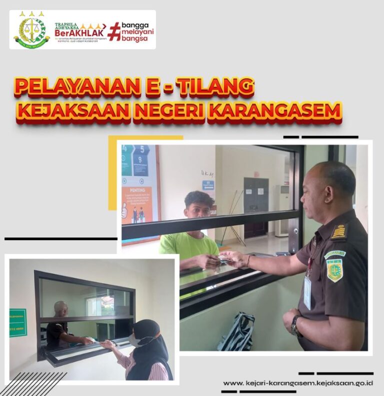 PELAYANAN E-TILANG KEJAKSAAN NEGERI KARANGASEM