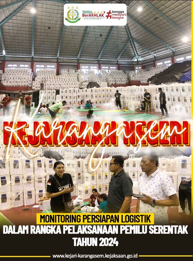 MONITORING PERSIAPAN LOGISTIK DALAM RANGKA PELAKSANAAN PEMILU SERENTAK TAHUN 2024