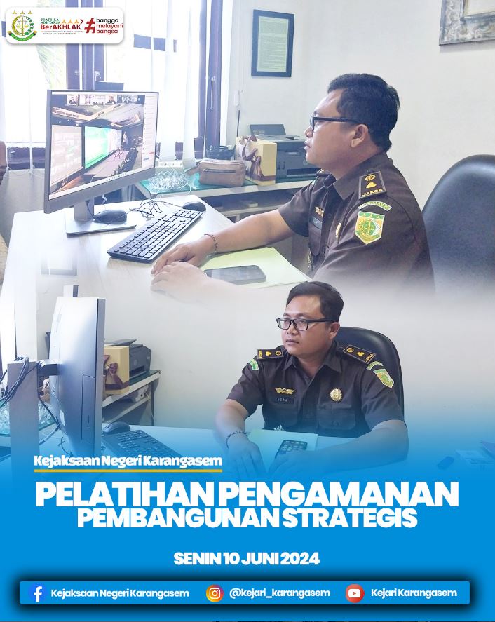 PELATIHAN PENGAMANAN PEMBANGUNAN STRATEGIS