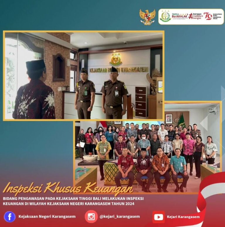 INSPEKSI KHUSUS KEUANGAN