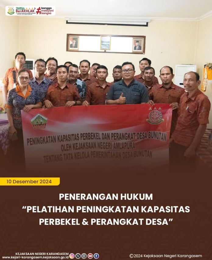 PENERANGAN HUKUM “PELATIHAN PENINGKATAN