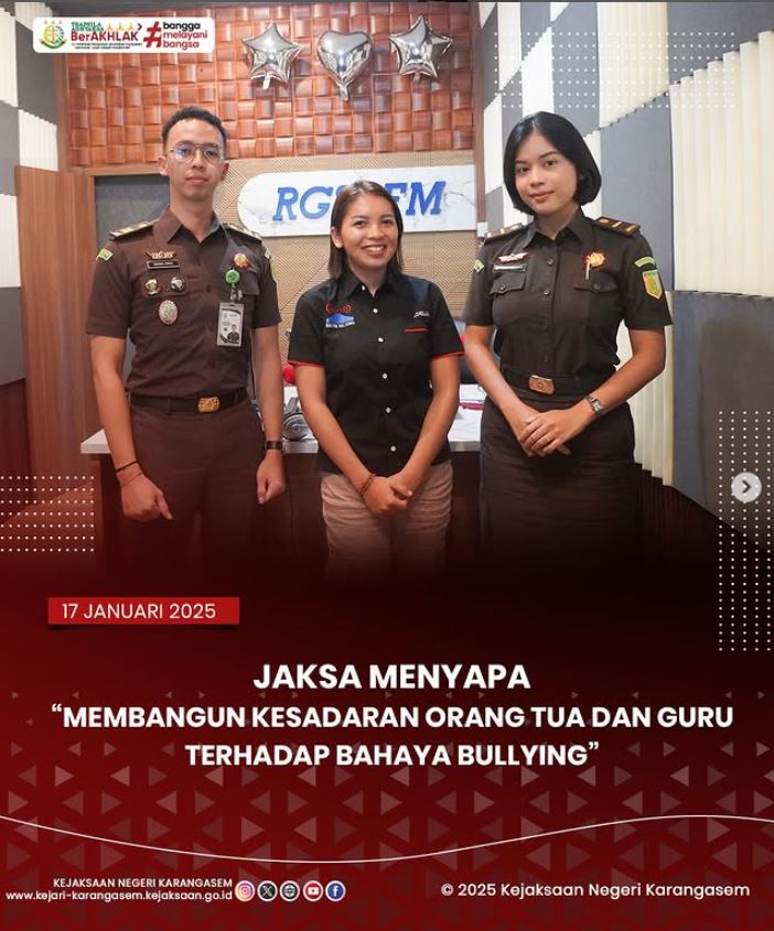 JAKSA MENYAPA ” MEMBANGUN KESADARAN ORANG TUA DAN GURU TERHADAP BAHAYA BULLYING”