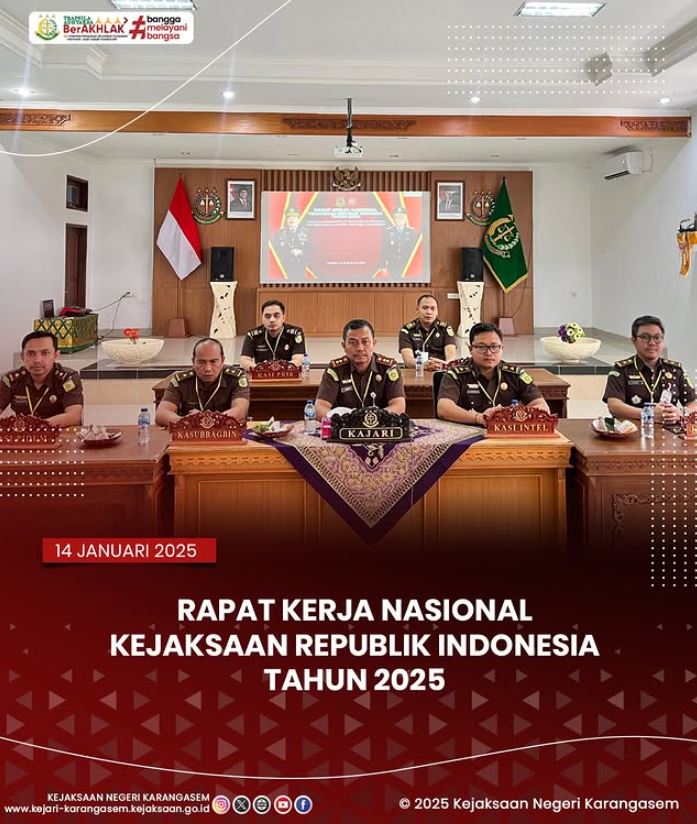 RAPAT KERJA NASIONAL KEJAKSAAN REPUBLIK INDONESIA TAHUN 2025