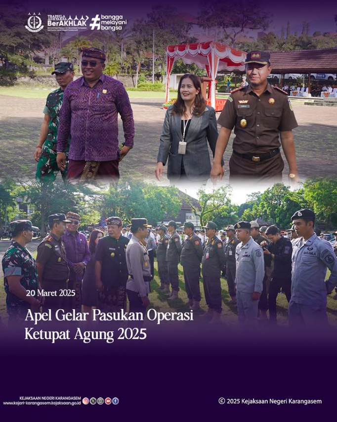 APEL GELAR PASUKAN OPERASI KETUPAT AGUNG 2025