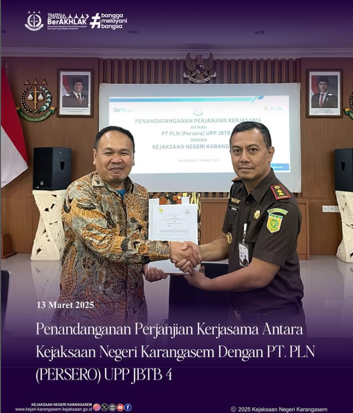 PENANDATANGANAN PERJANJIAN KERJASAMA