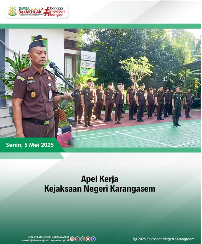 APEL KERJA KEJAKSAAN NEGERI KARANGASEM