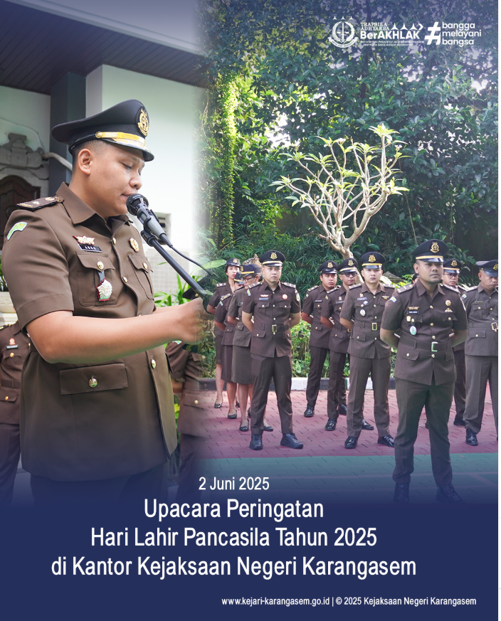 UPACARA PERINGATAN HARI LAHIR PANCASILA TAHUN 2025