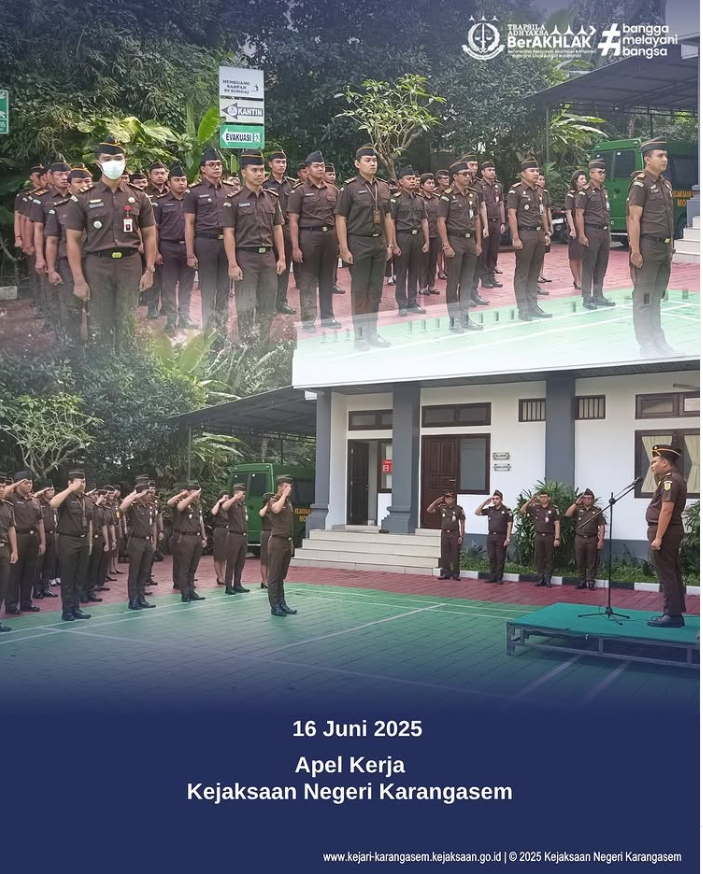 APEL KERJA KEJAKSAAN NEGERI KARANGASEM