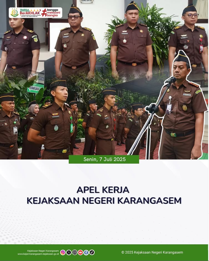 APEL KERJA KEJAKSAAN NEGERI KARANGASEM