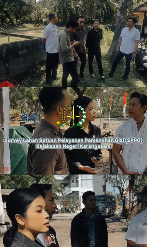 SURVEY LAHAN SATUAN PELAYANAN PEMENUHAN GIZI (SPPG) KEJAKSAAN NEGERI KARANGASEM