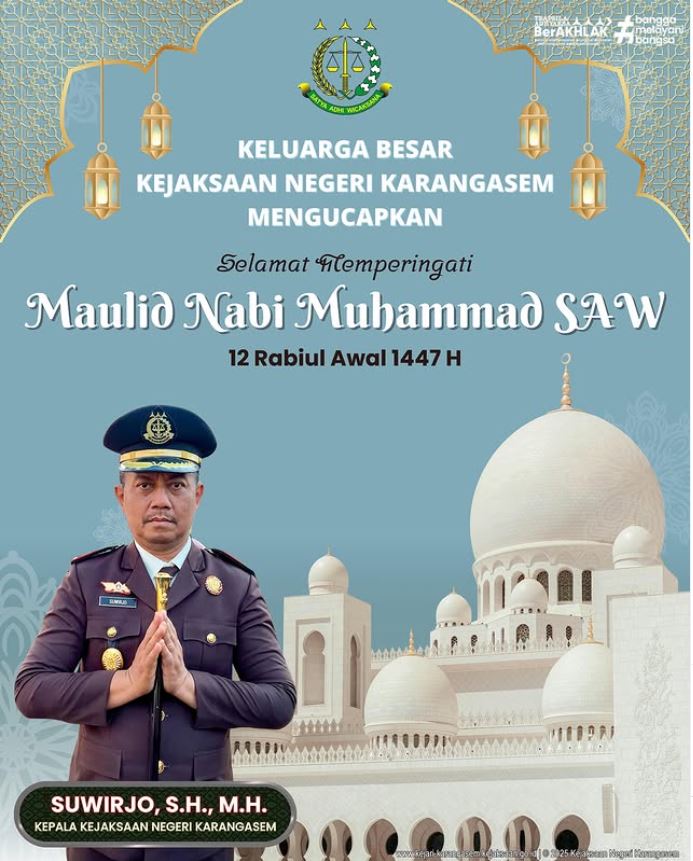 SELAMAT MEMPERINGATI MAULID NABI MUHAMMAD SAW