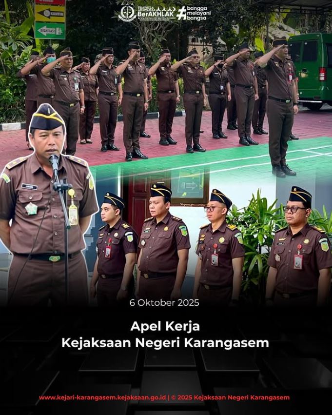 APEL KERJA KEJAKSAAN NEGERI KARANGASEM