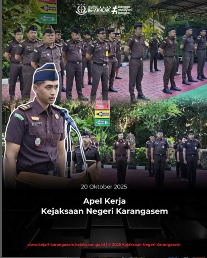 APEL KERJA KEJAKSAAN NEGERI KARANGASEM