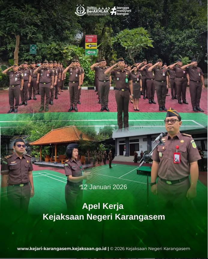 APEL KERJA KEJAKSAAN NEGERI KARANGASEM