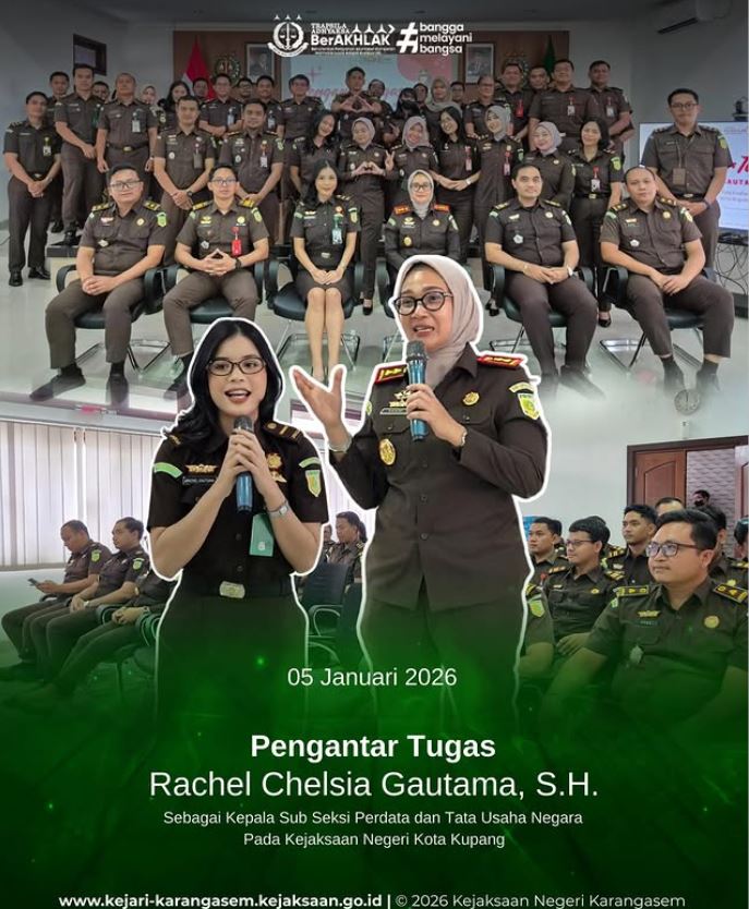 PENGANTAR TUGAS BAGI RACHEL CHELSIA GAUTAMA, S.H.