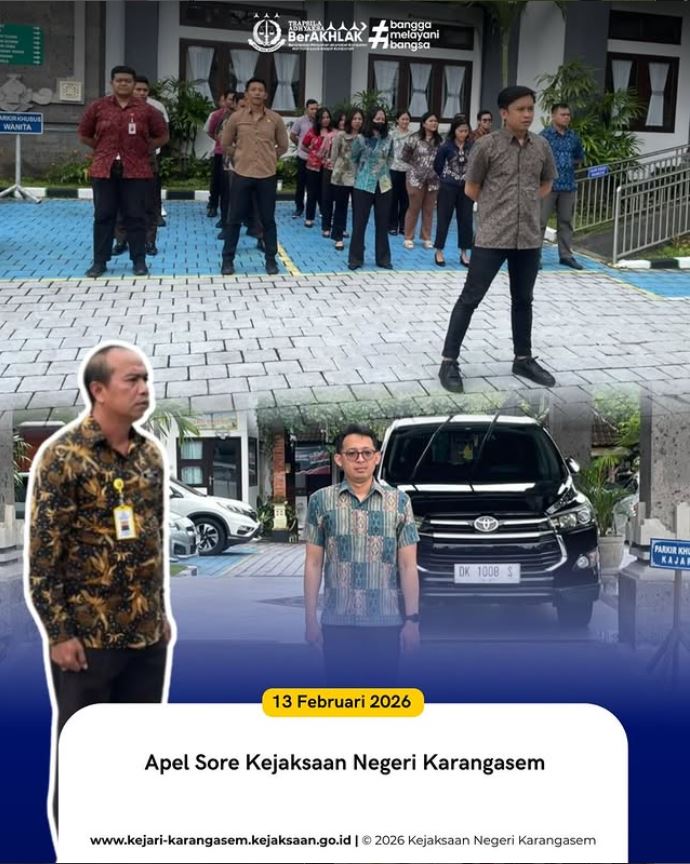 APEL SORE KEJAKSAAN NEGERI KARANGASEM