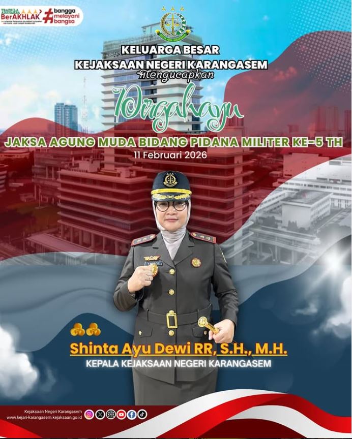 DIRGAHAYU JAKSA AGUNG MUDA BIDANG PIDANA MILITER KE-5 TH