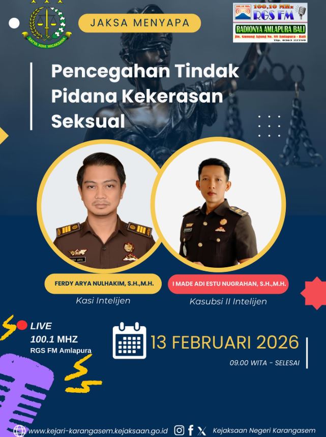 JAKSA MENYAPA PENCEGAHAN TINDAK PIDANA KEKERASAN SEKSUAL