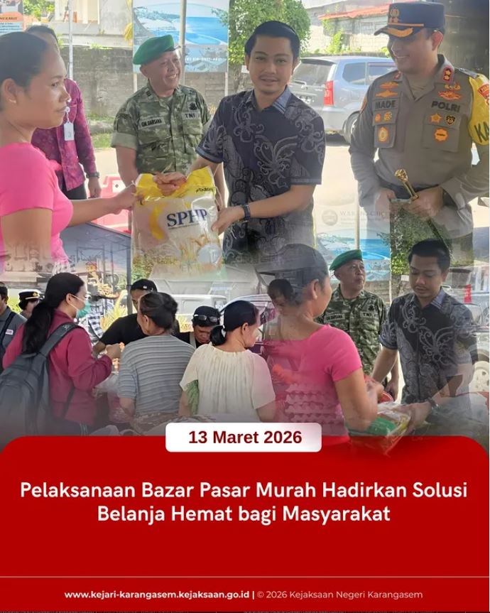 PELAKSANAAN BAZAR PASAR MURAH HADIRKAN SOLUSI BELANJA HEMAT BAGI MASYARAKAT