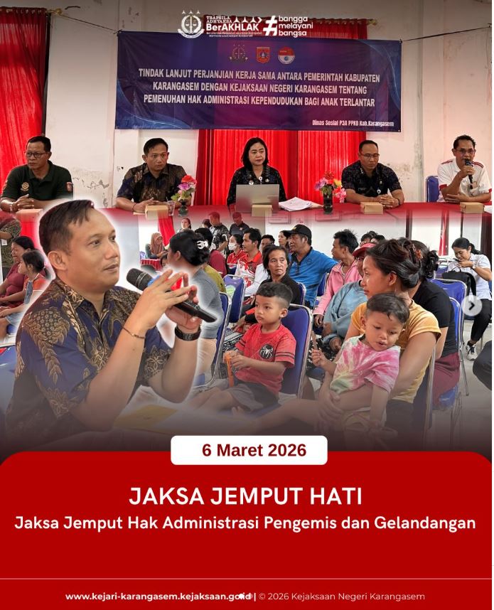 JAKSA JEMPUT HAK ADMINISTRASI PENGEMIS DAN GELANDANGAN