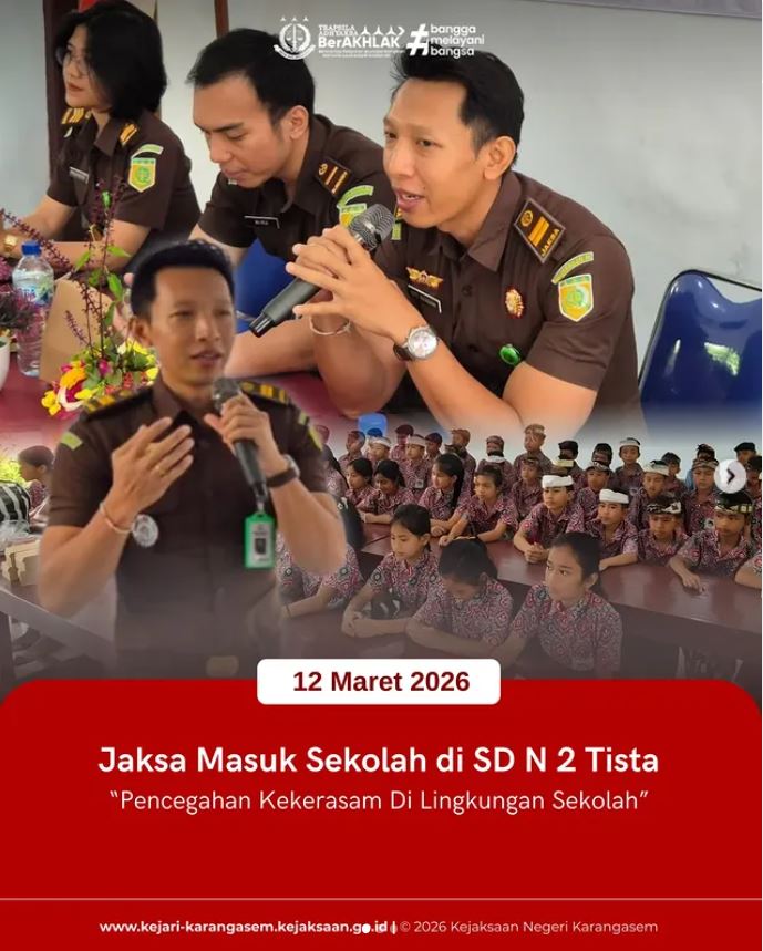 JAKSA MASUK SEKOLAH DI SD N 2 TISTA