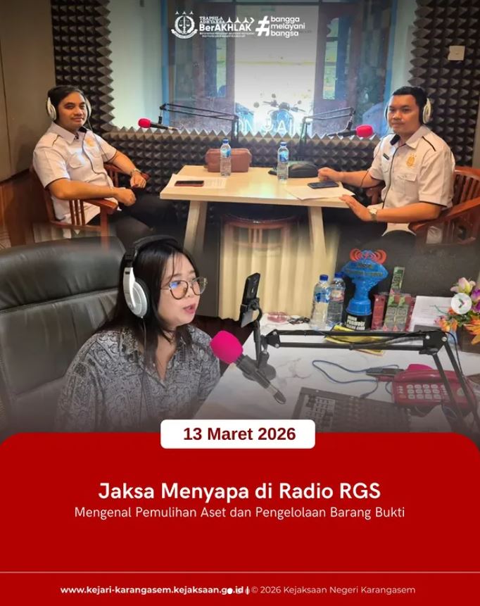 JAKSA MENYAPA DI RADIO RGS