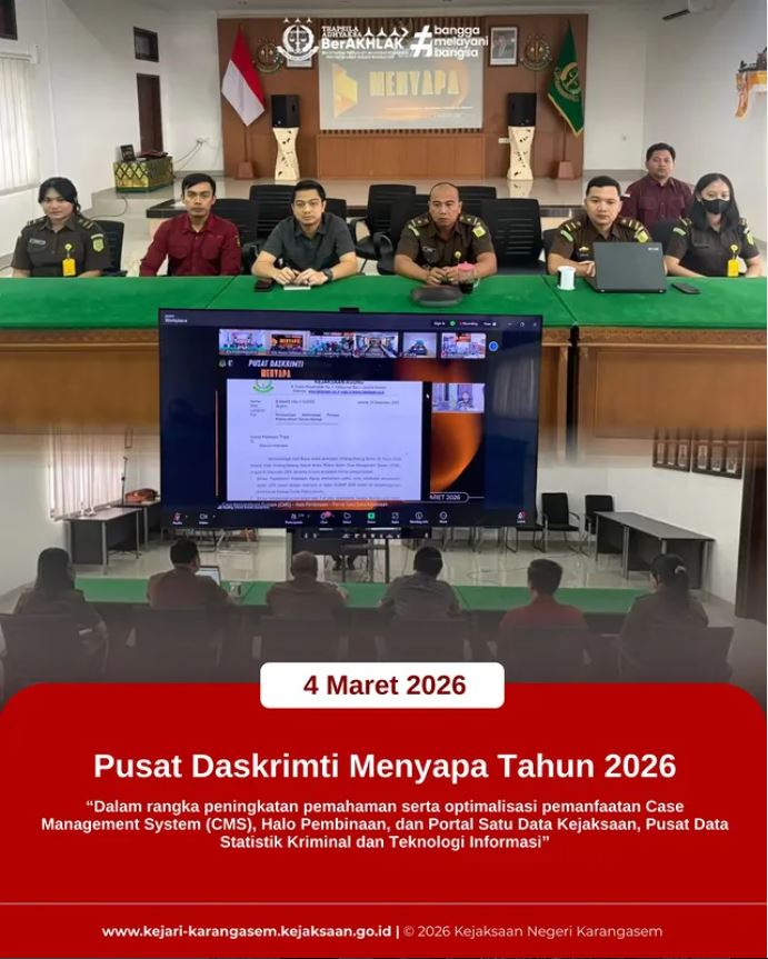 PUSAT DASKRIMTI MENYAPA TAHUN 2026