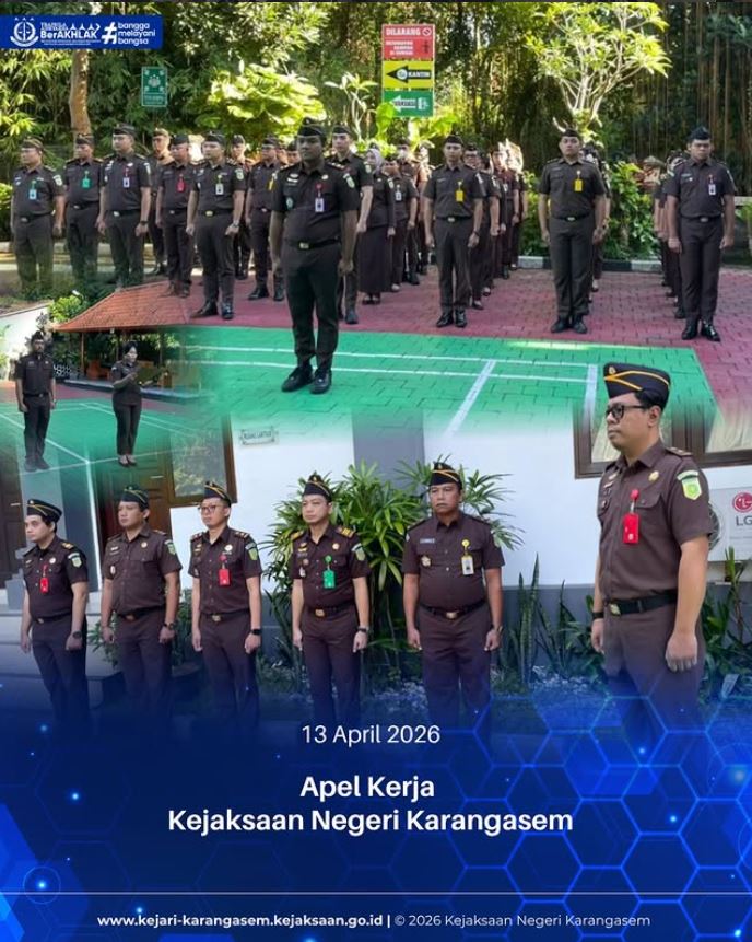 APEL KERJA KEJAKSAAN NEGERI KARANGASEM
