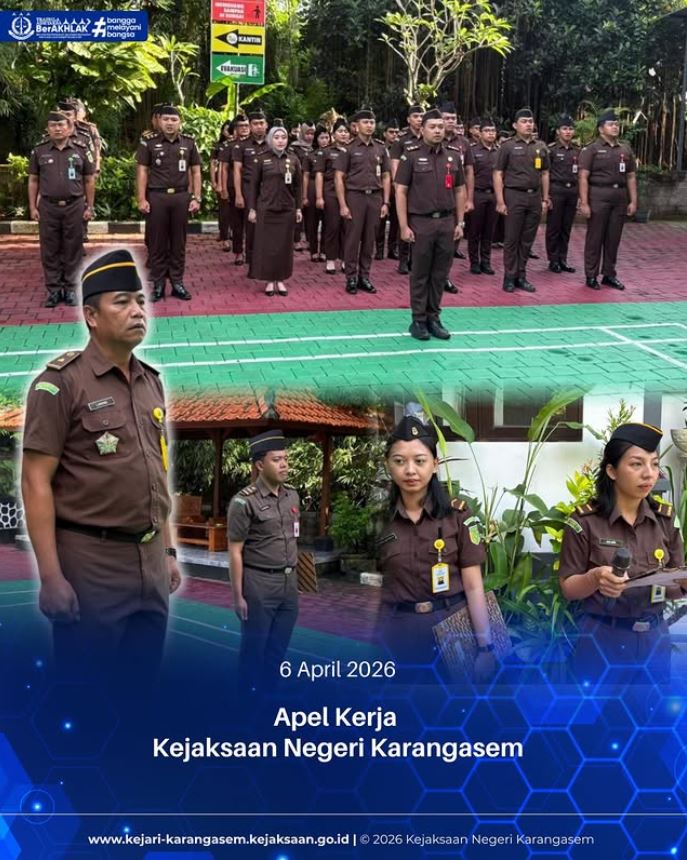 APEL KERJA KEJAKSAAN NEGERI KARANGASEM