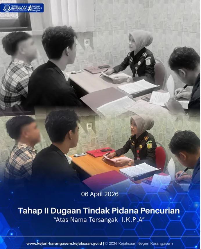 TAHAP II DUGAAN TINDAK PIDANA PENCURIAN