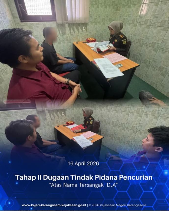 TAHAP II DUGAAN TINDAK PIDANA PENCURIAN