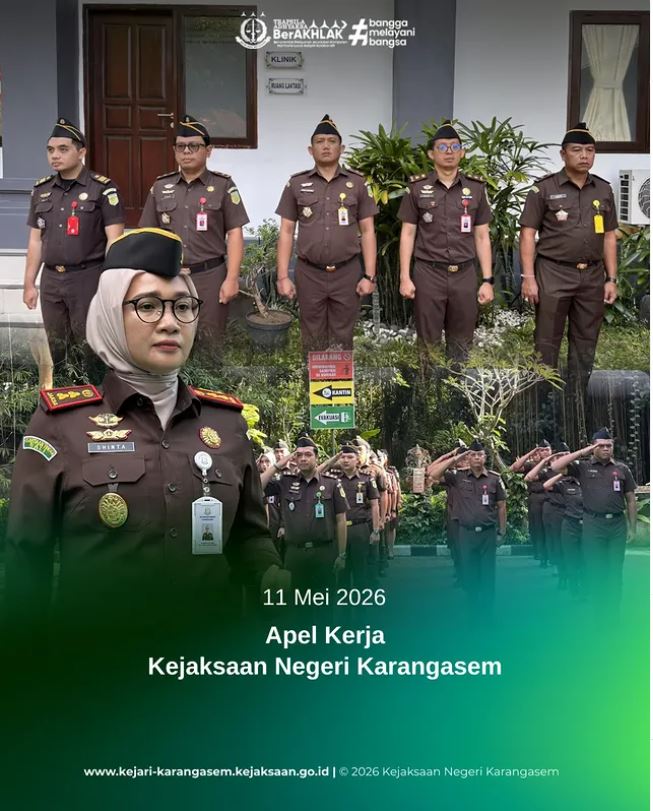 APEL KERJA KEJAKSAAN NEGERI KARANGASEM