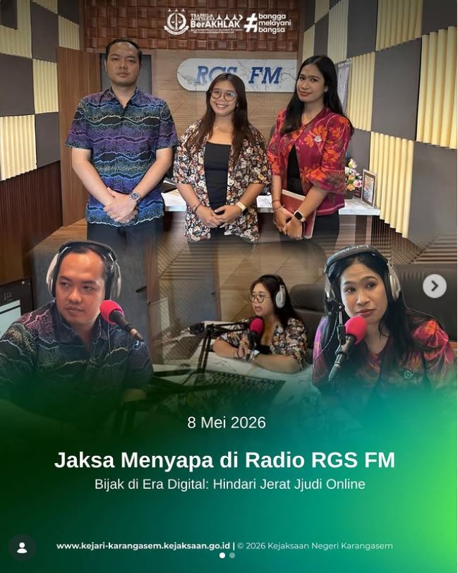 JAKSA MENYAPA DI RADIO RGS FM