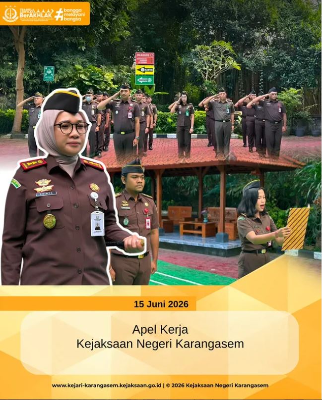 APEL KERJA KEJAKSAAN NEGERI KARANGASEM