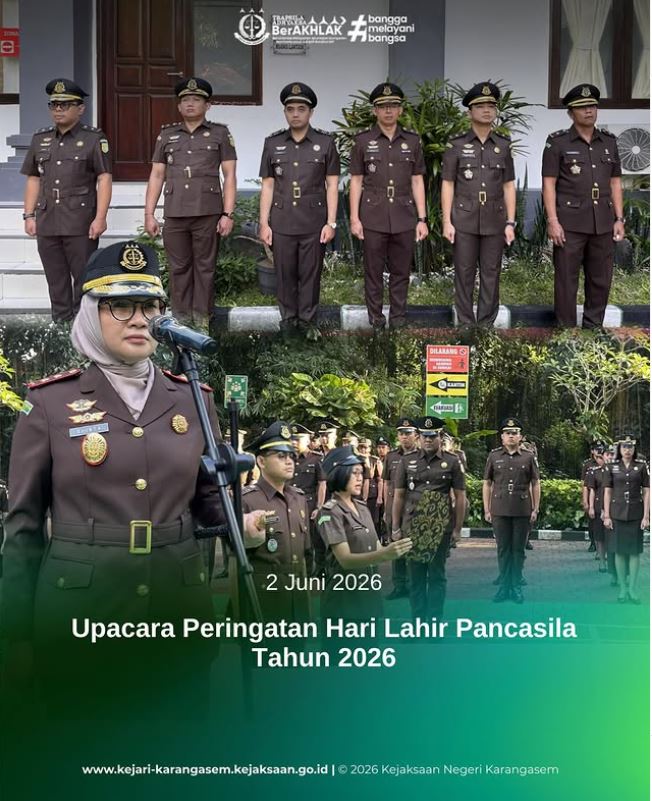 UPACARA PERINGATAN HARI LAHIR PANCASILA TAHUN 2026
