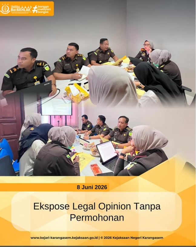 EKSPOSE LEGAL OPINION TANPA PERMOHONAN