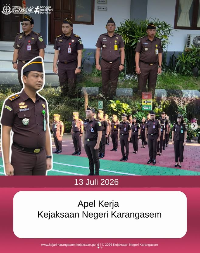 APEL KERJA KEJAKSAAN NEGERI KARANGASEM
