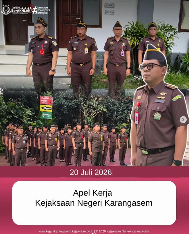 APEL KERJA KEJAKSAAN NEGERI KARANGASEM