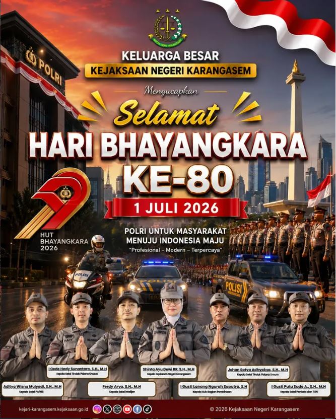 SELAMAT HARI BHAYANGKARA KE-80